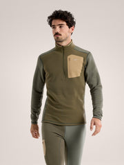 Rho Heavyweight Zip Neck Men's