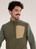 Rho Heavyweight Zip Neck Men's Tatsu / Forage / Canvas - Arc'teryx Australia