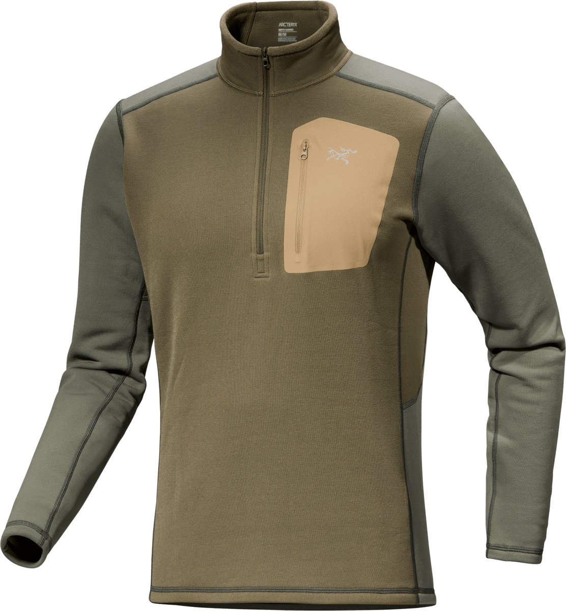 Rho Heavyweight Zip Neck Men's