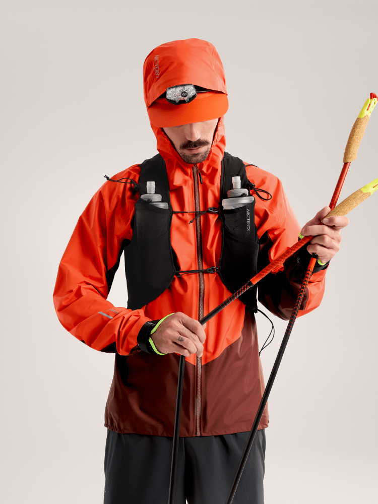 Norvan Shell Jacket Men's Solaris / Sequoia - Arc'teryx Australia