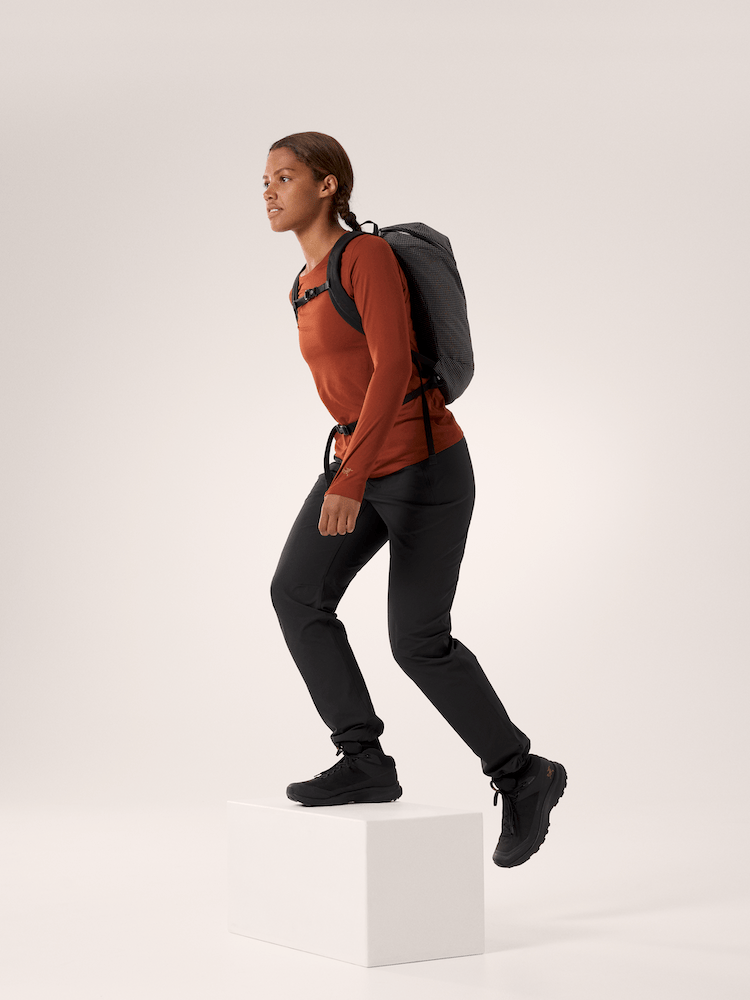 Taema Crew Neck Shirt LS Women's Sequoia Heather - Arc'teryx Australia