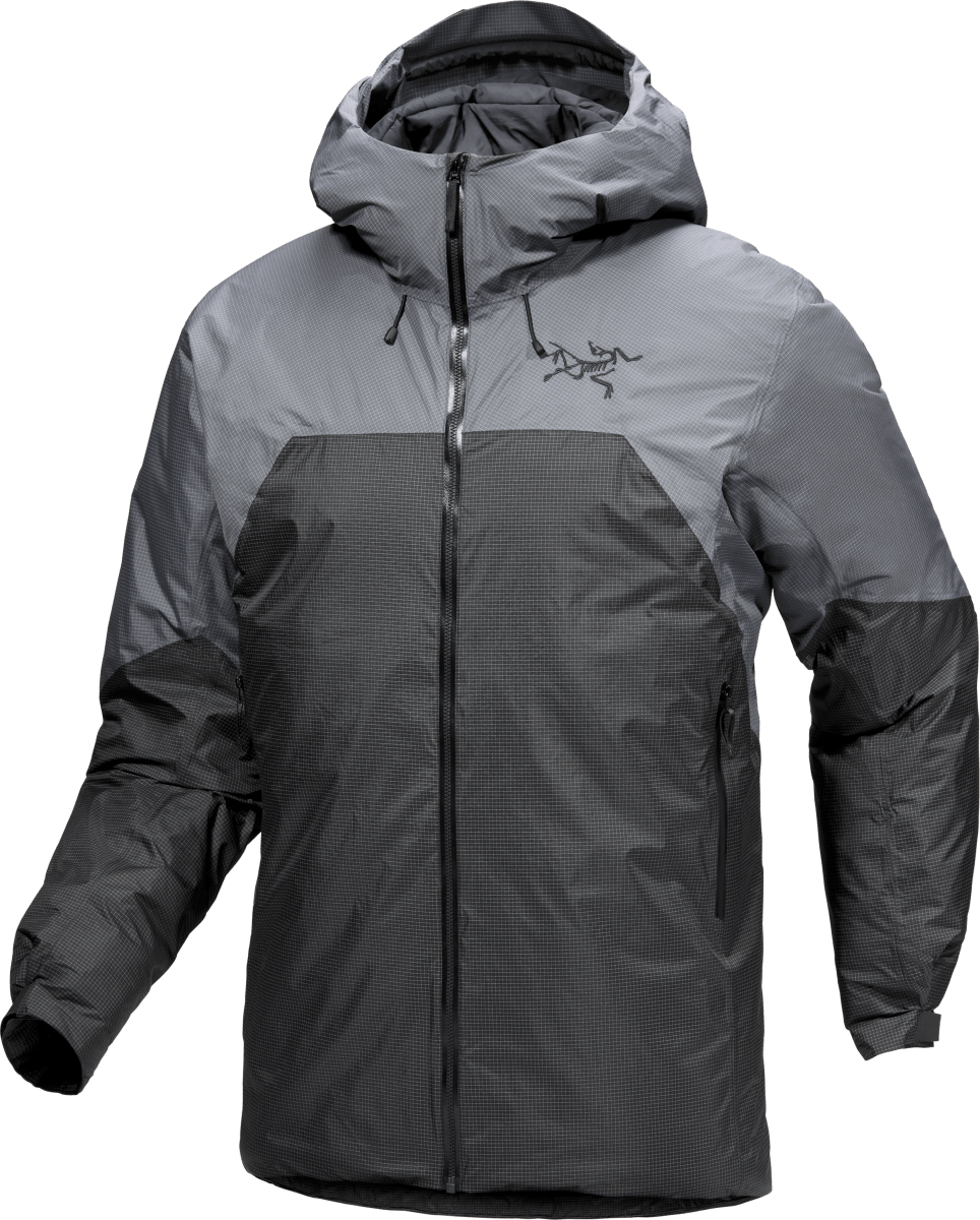 Rush Insulated Jacket Men's Graphite/Black - Arc'teryx Australia