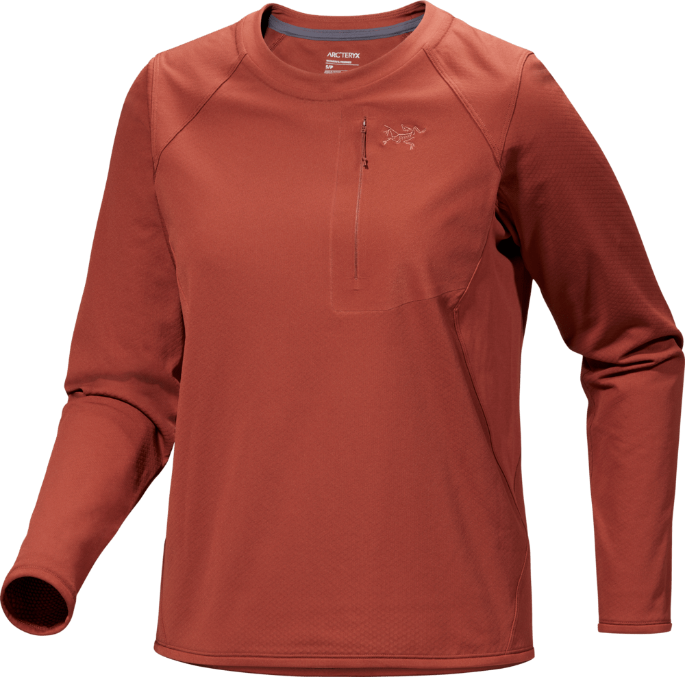 Delta Crew Neck Pullover Women's Sequoia - Arc'teryx Australia
