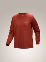 Kragg Cotton Bird Crew Neck Shirt LS Women's