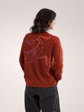 Kragg Cotton Bird Crew Neck Shirt LS Women's Sequoia / Multi - Arc'teryx Australia