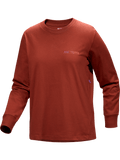 Kragg Cotton Bird Crew Neck Shirt LS Women's Sequoia / Multi - Arc'teryx Australia