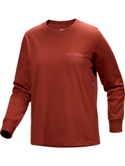 Kragg Cotton Bird Crew Neck Shirt LS Women's