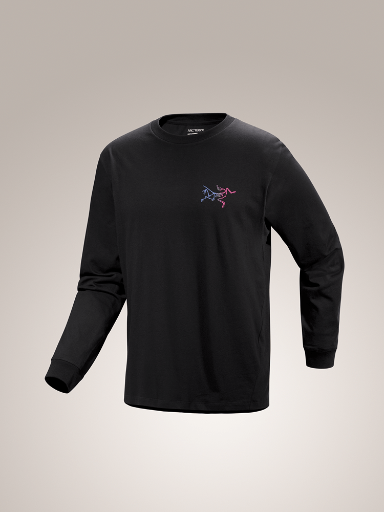 Kragg Cotton Heatmap Shirt LS Men's Black/Multi - Arc'teryx Australia