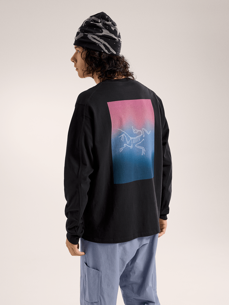 Kragg Cotton Heatmap Shirt LS Men's Black/Multi - Arc'teryx Australia