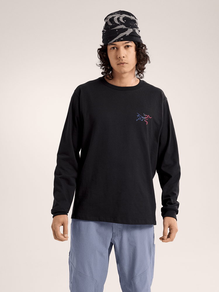 Kragg Cotton Heatmap Shirt LS Men's Black/Multi - Arc'teryx Australia