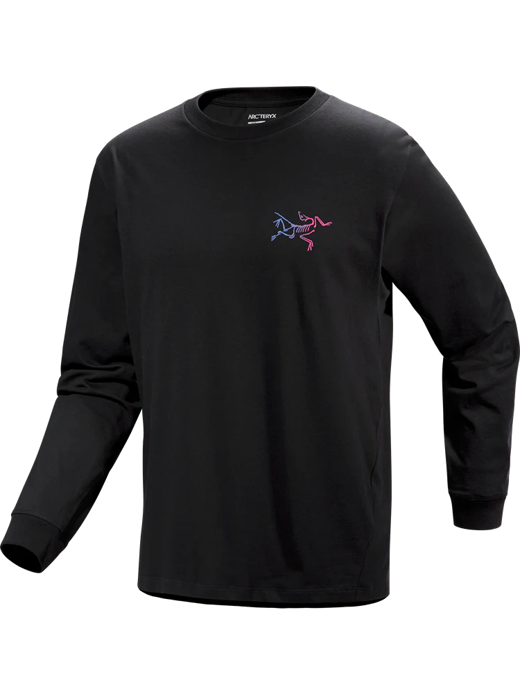 Kragg Cotton Heatmap Shirt LS Men's Black/Multi - Arc'teryx Australia