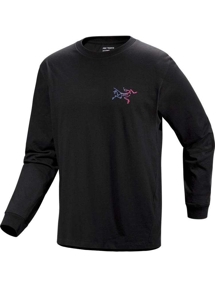 Kragg Cotton Heatmap Shirt LS Men's Black/Multi - Arc'teryx Australia