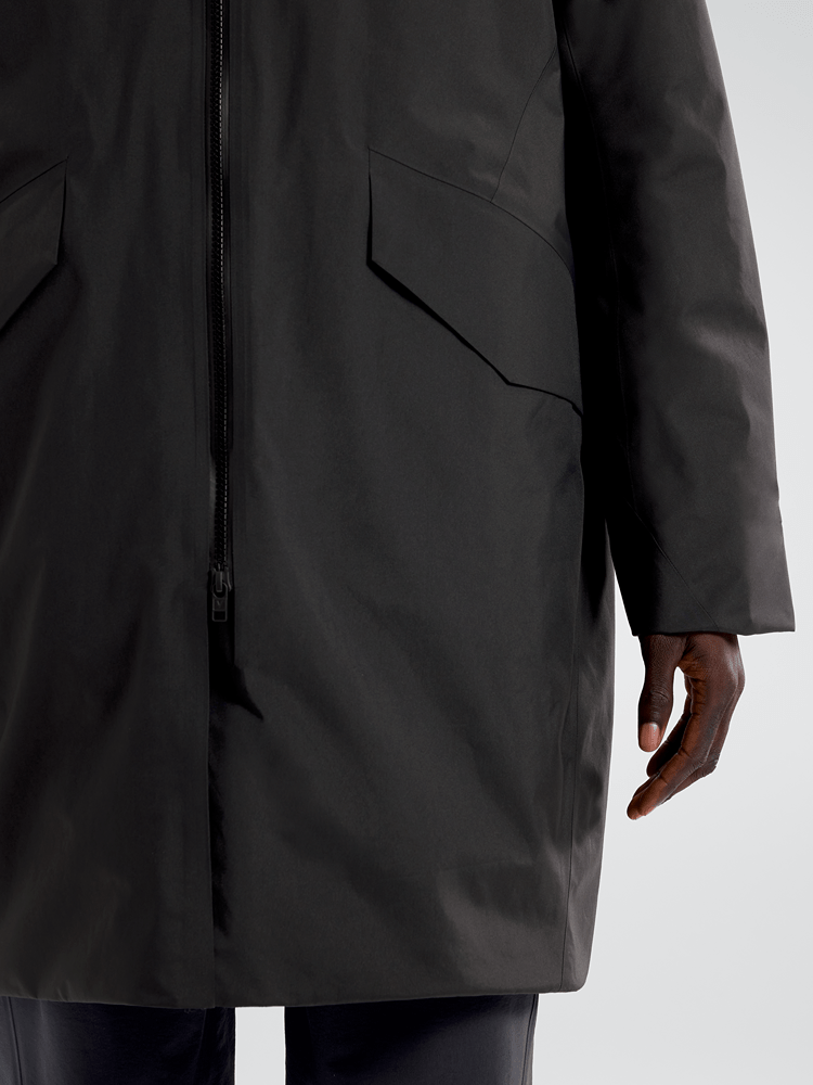 Monitor Down Coat Men's Black - Arc'teryx Australia