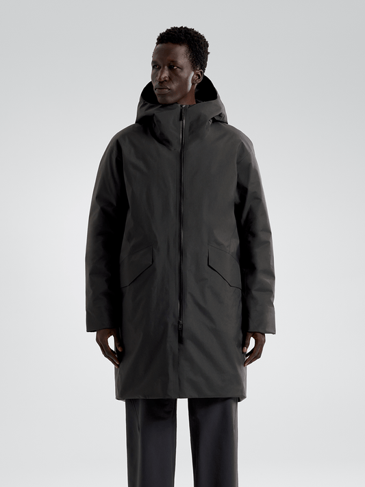Monitor Down Coat Men's Black - Arc'teryx Australia