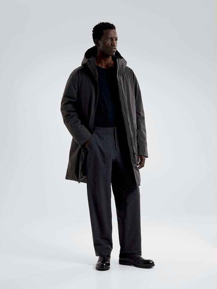 Monitor Down Coat Men's Black - Arc'teryx Australia