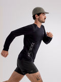 Norvan Downword Logo Shirt LS Men's Black - Arc'teryx Australia