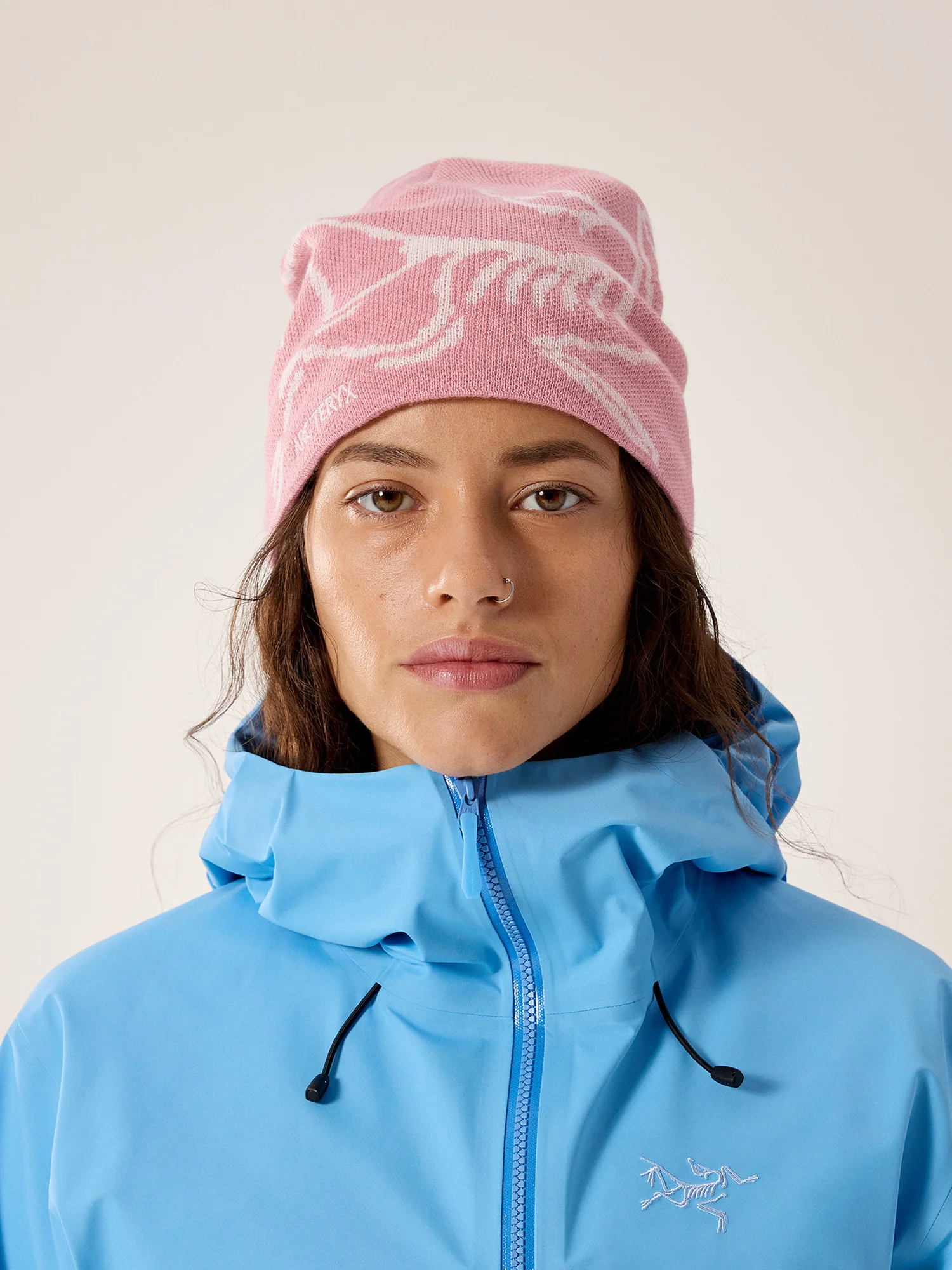 Arc'teryx Breathable Bird Head Toque Pink – Bliss / Arctic Silk