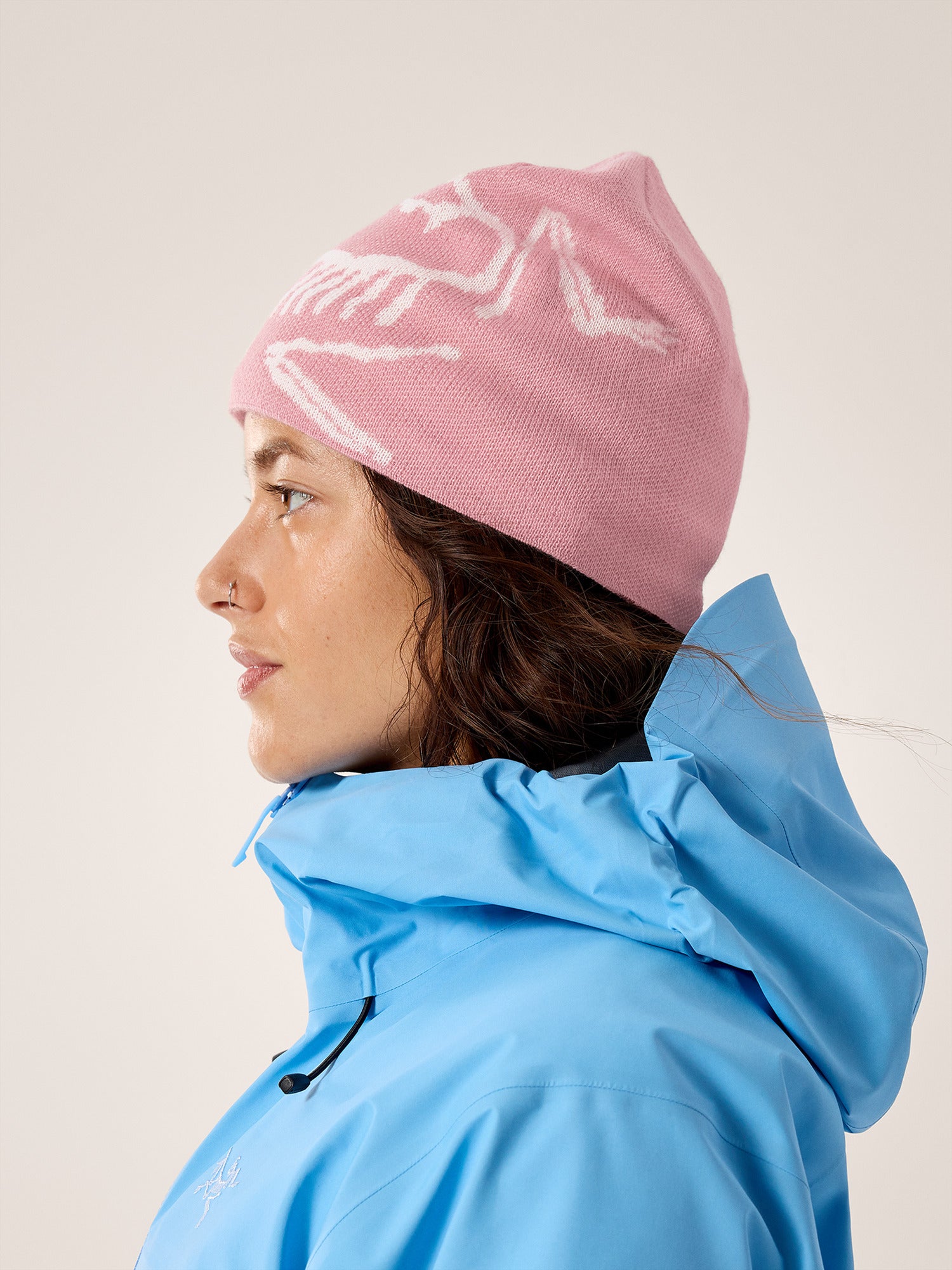 Arc'teryx Breathable Bird Head Toque Pink – Bliss / Arctic Silk