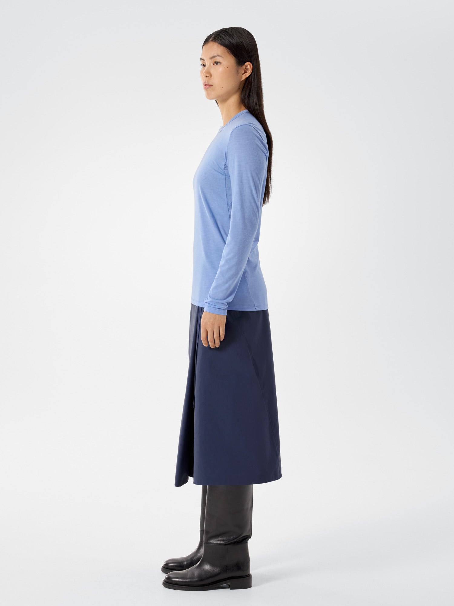 Frame Crew Neck Shirt LS Women's