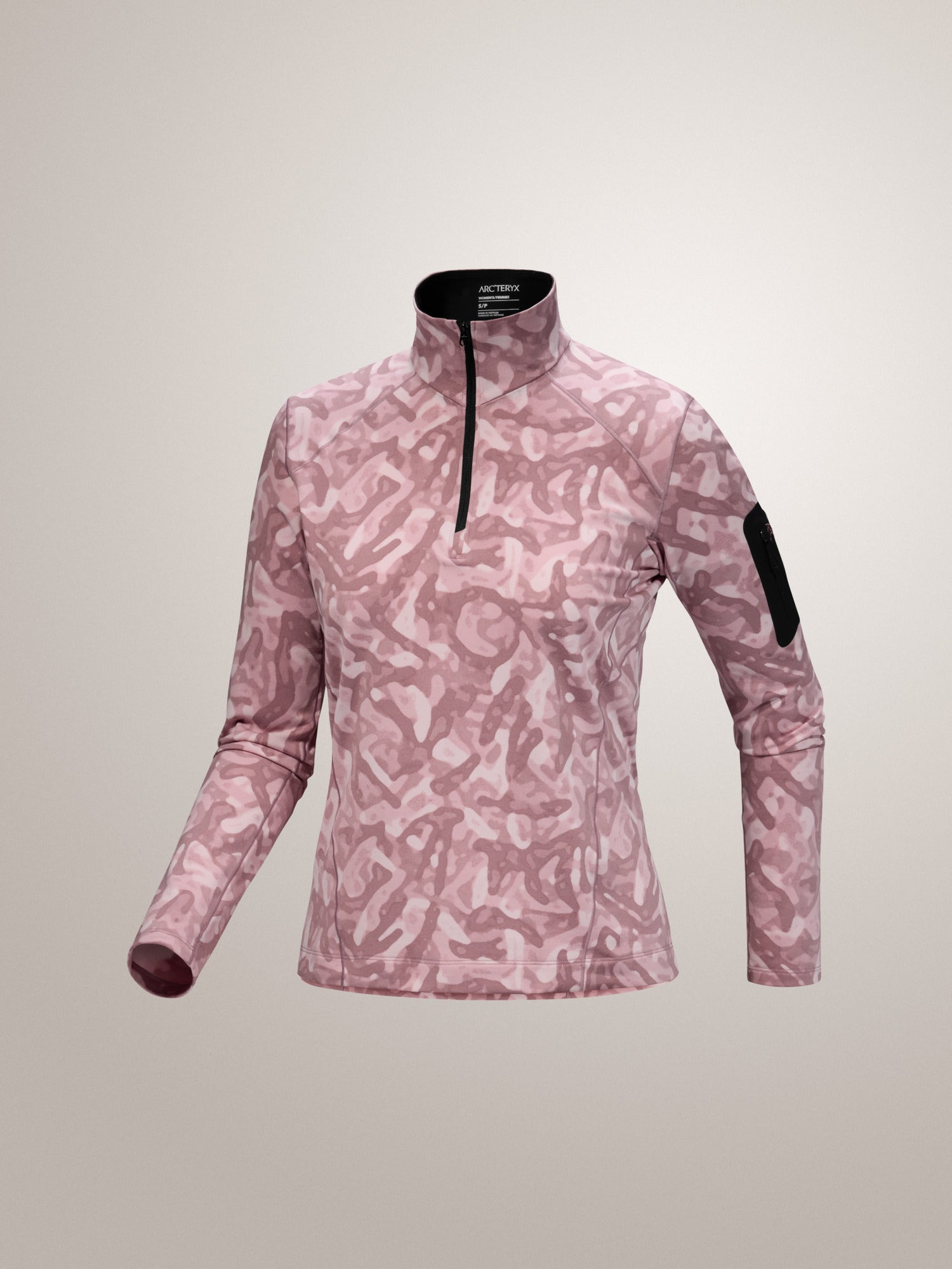 Rho Zip Neck Women's - Print