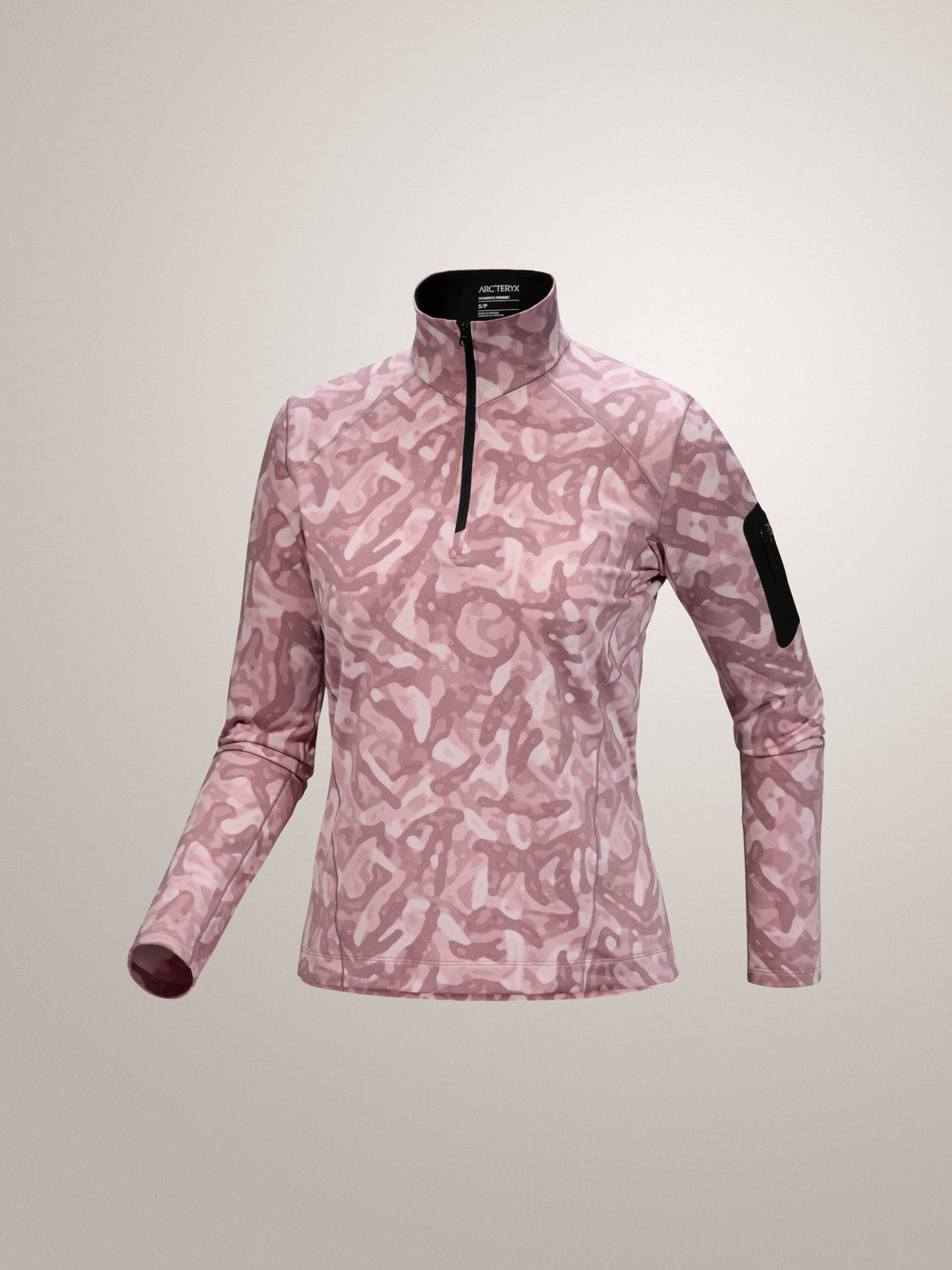 Rho Zip Neck Women's - Print