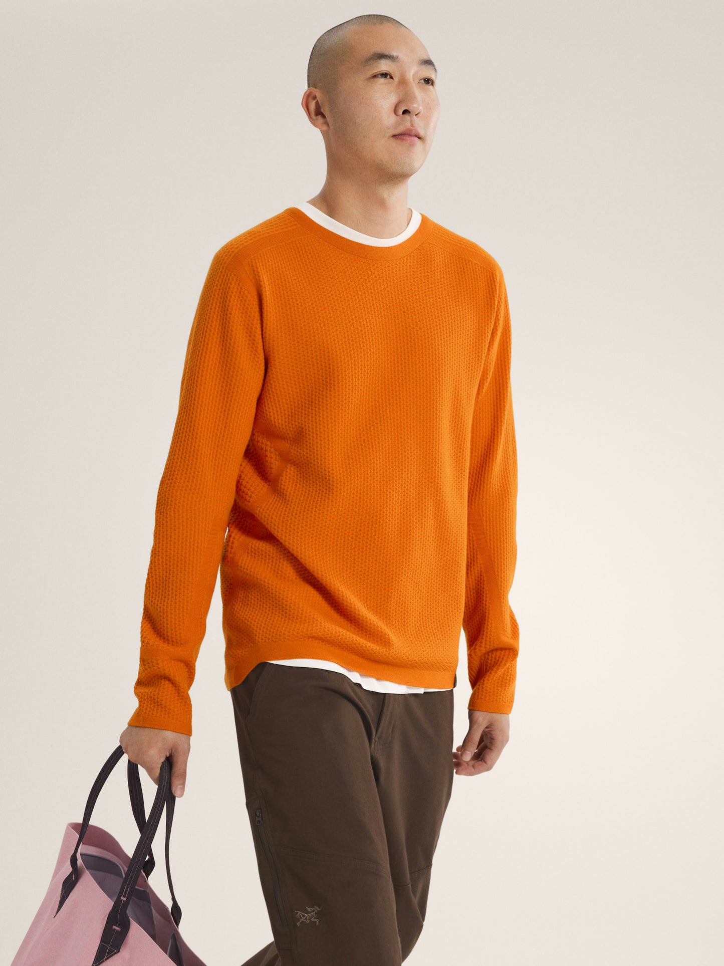 Hallam Merino Wool Crew Men's