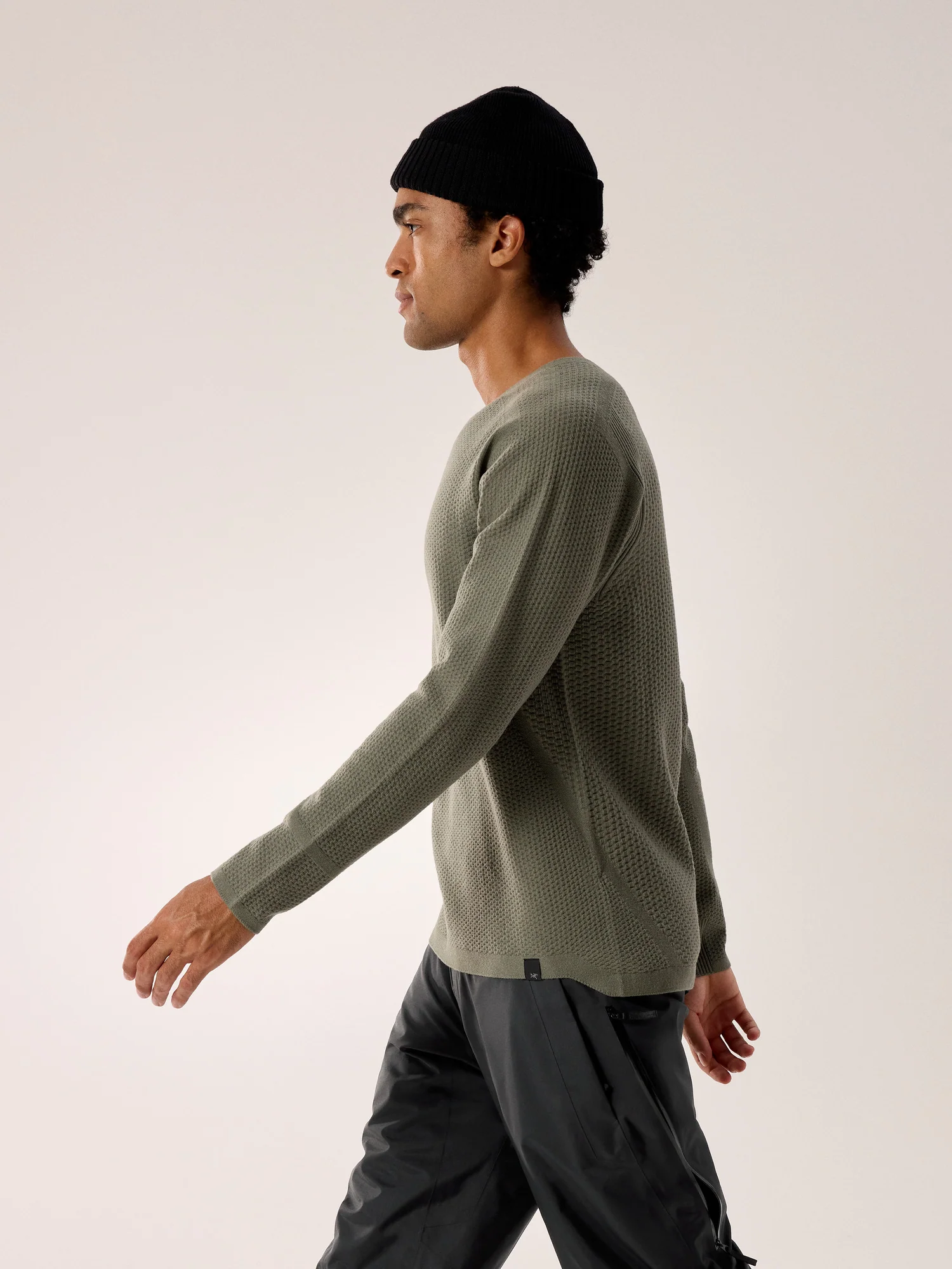 Hallam Merino Wool Crew Men's