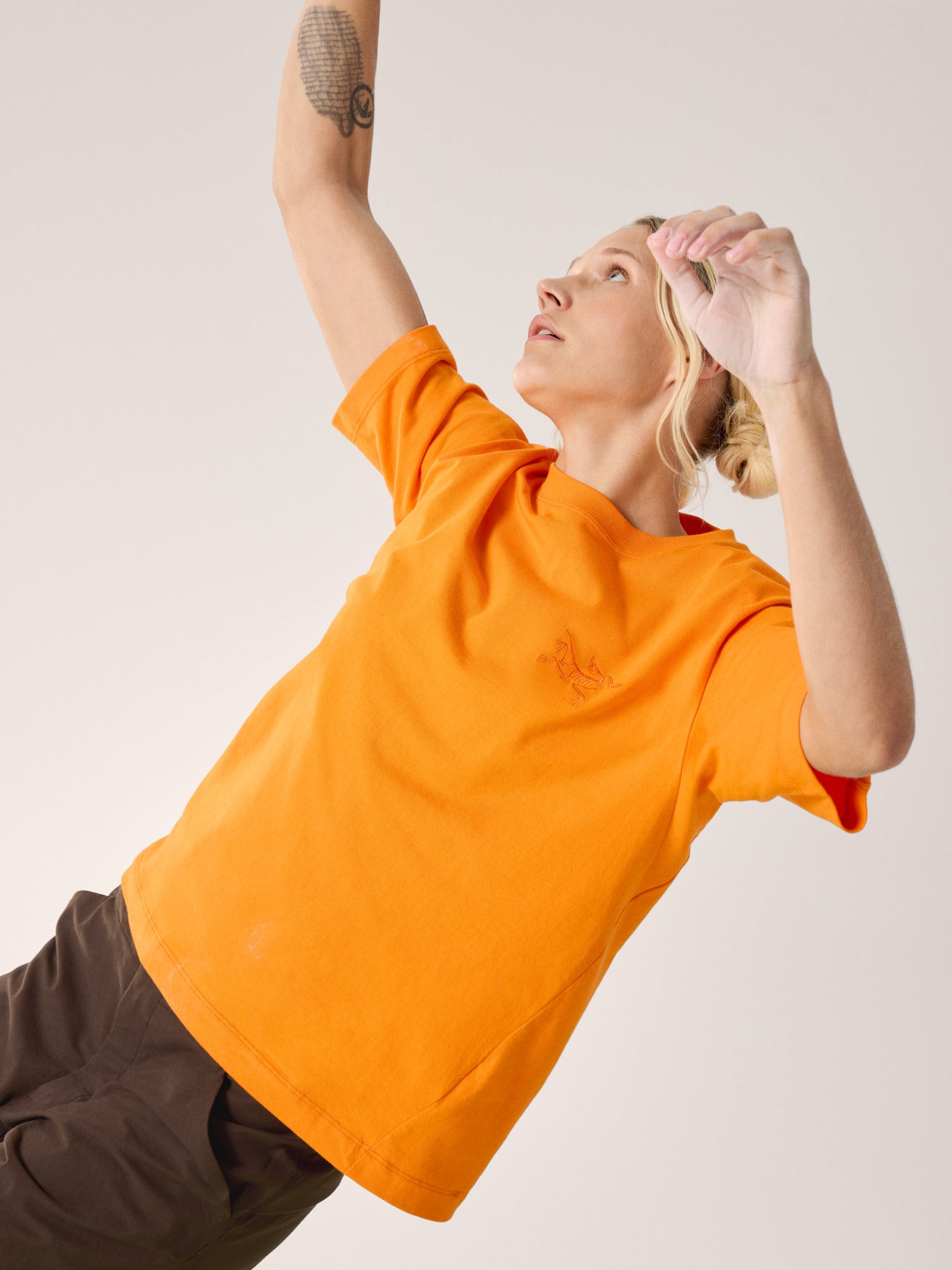 Kragg Cotton Little Bird Crew Shirt SS Women's