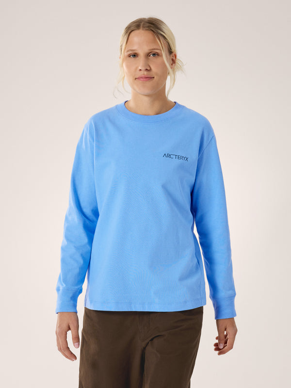 Kragg Cotton Bird Crew Neck Shirt LS Women's