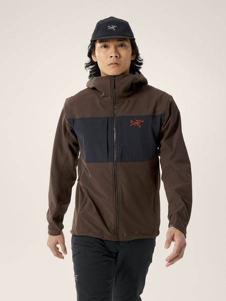 Arc'teryx Men's Weather resistant Gamma MX Hoody Dark Brown