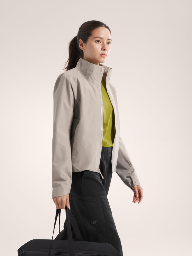Arc'teryx Women's Weather resistant Solano Jacket Light Grey – Rune ...