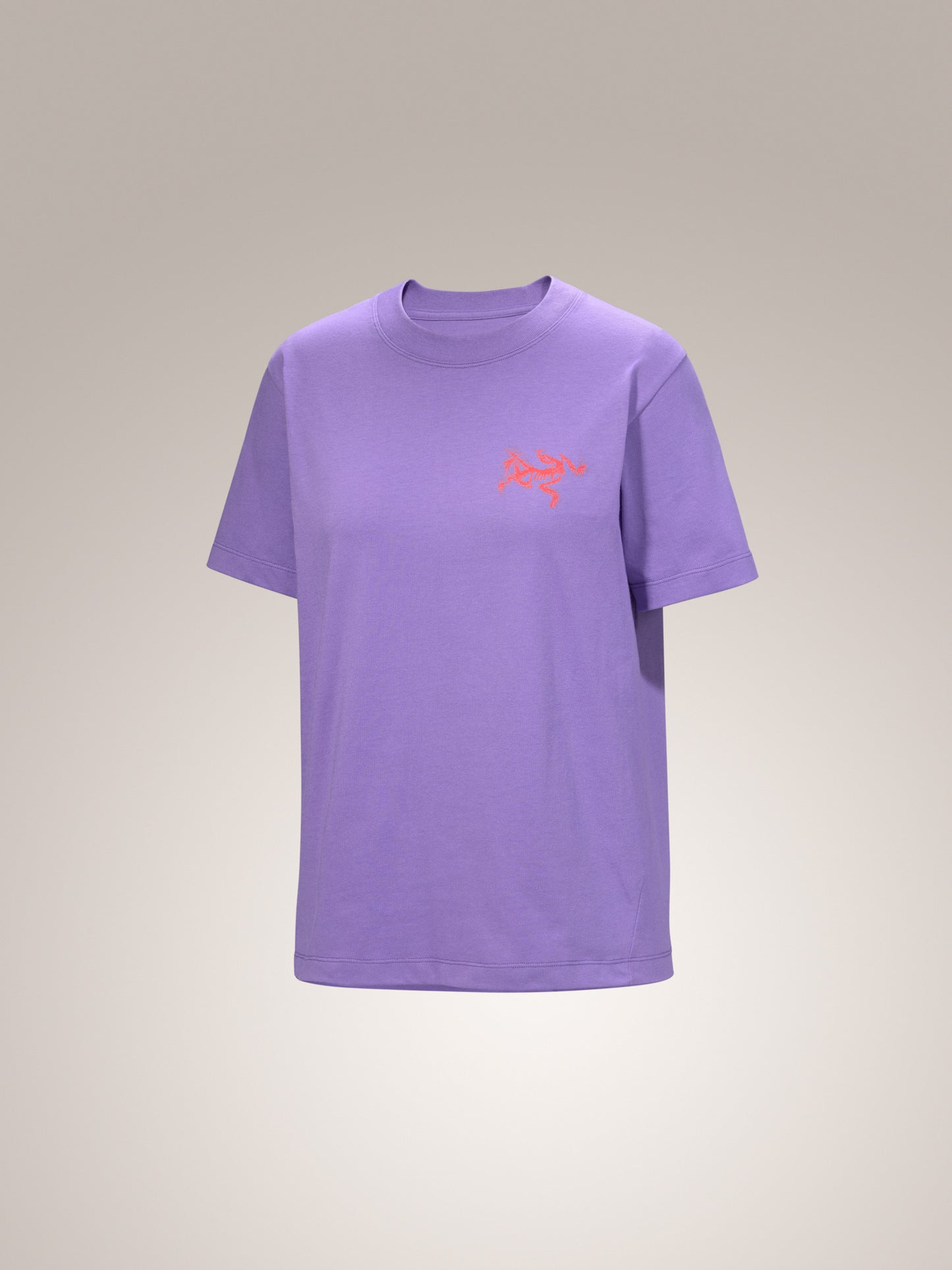 Kragg Cotton Bird Tile Crew Shirt SS Women's