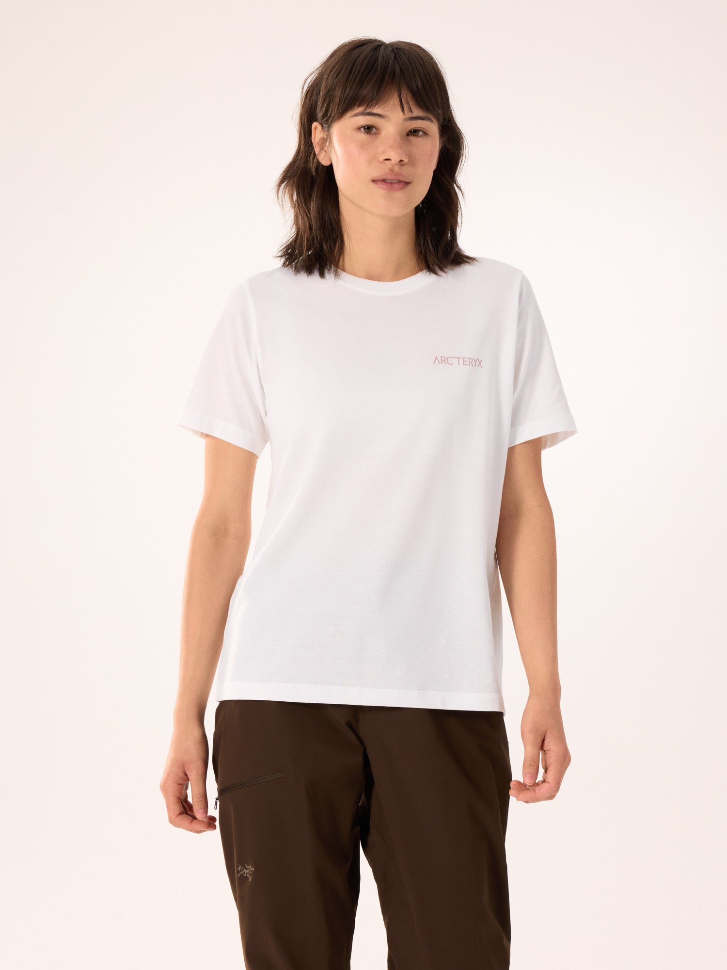 Kragg SL Cotton Blurred Bird Crew Shirt SS Women's