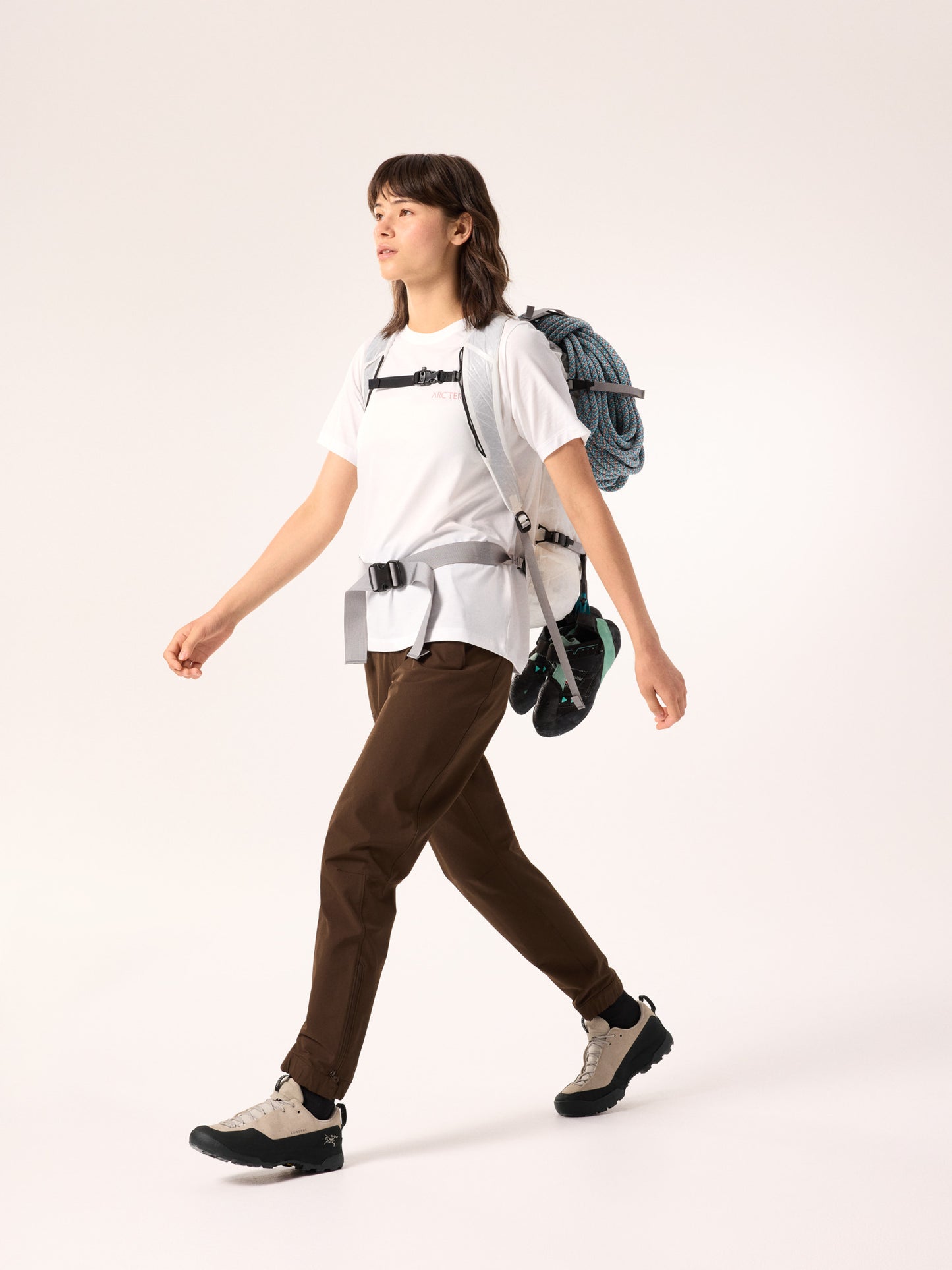 Kragg SL Cotton Blurred Bird Crew Shirt SS Women's