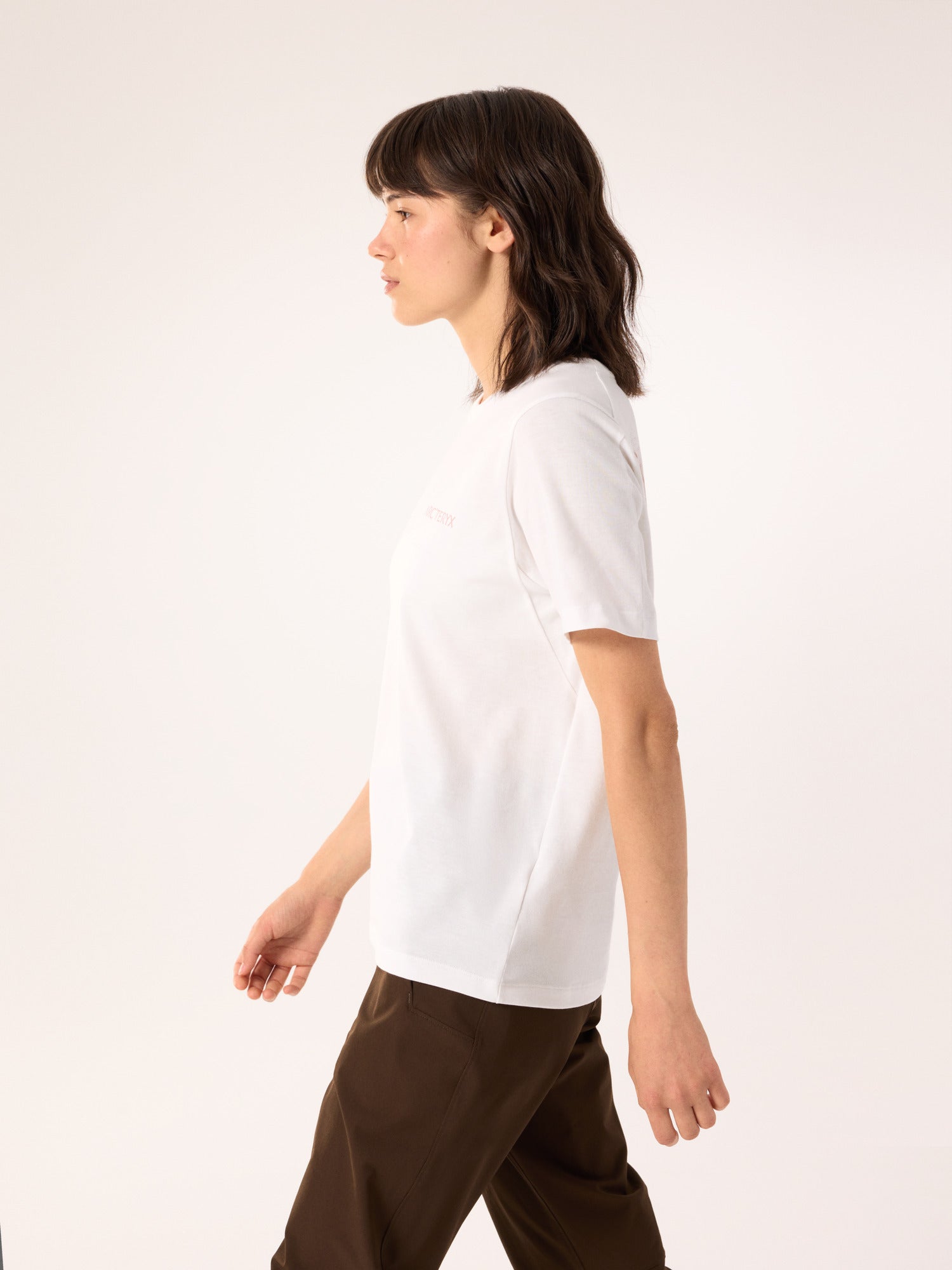 Kragg SL Cotton Blurred Bird Crew Shirt SS Women's