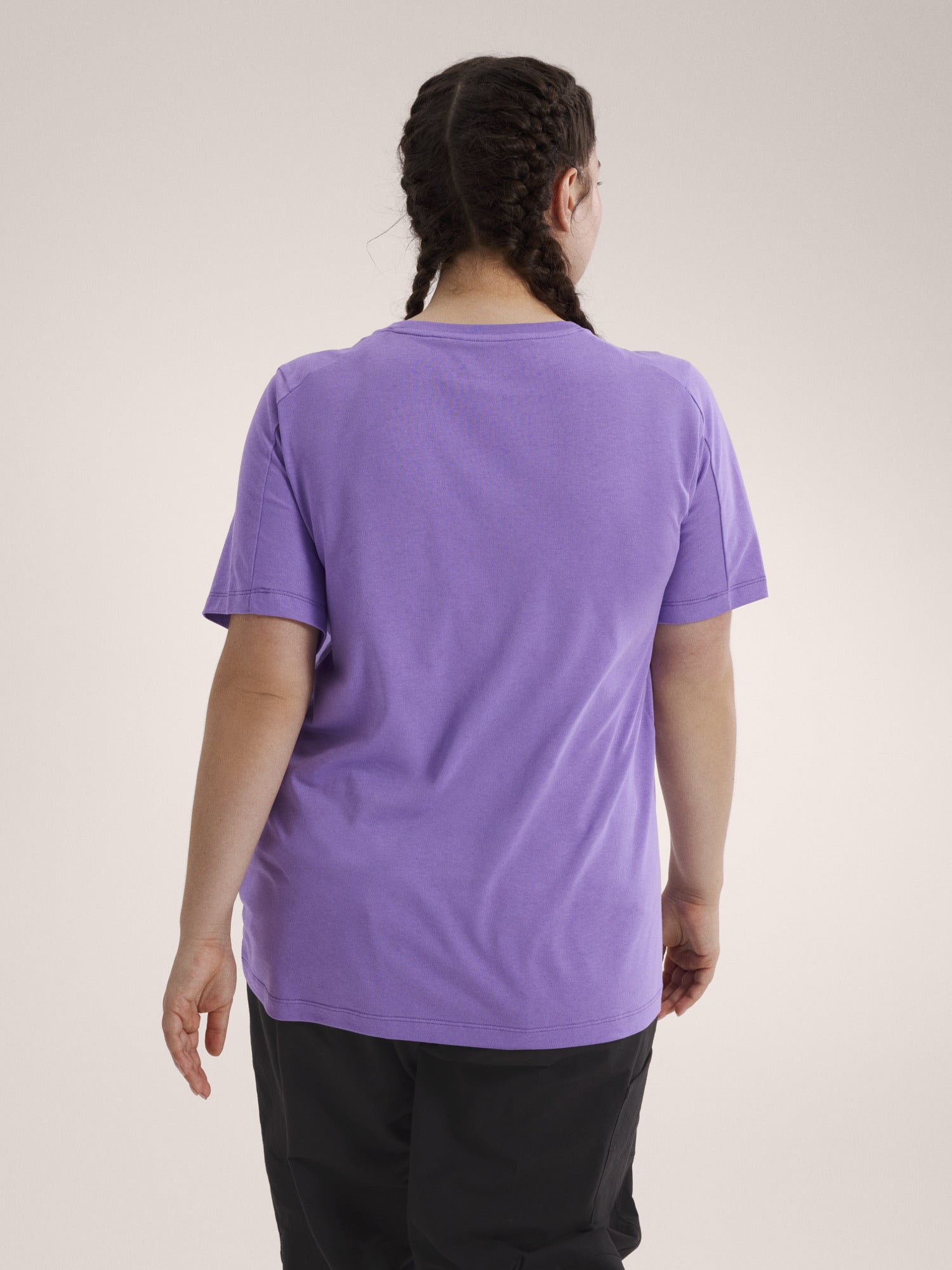 Kragg SL Cotton Emblem Crew Shirt SS Women's