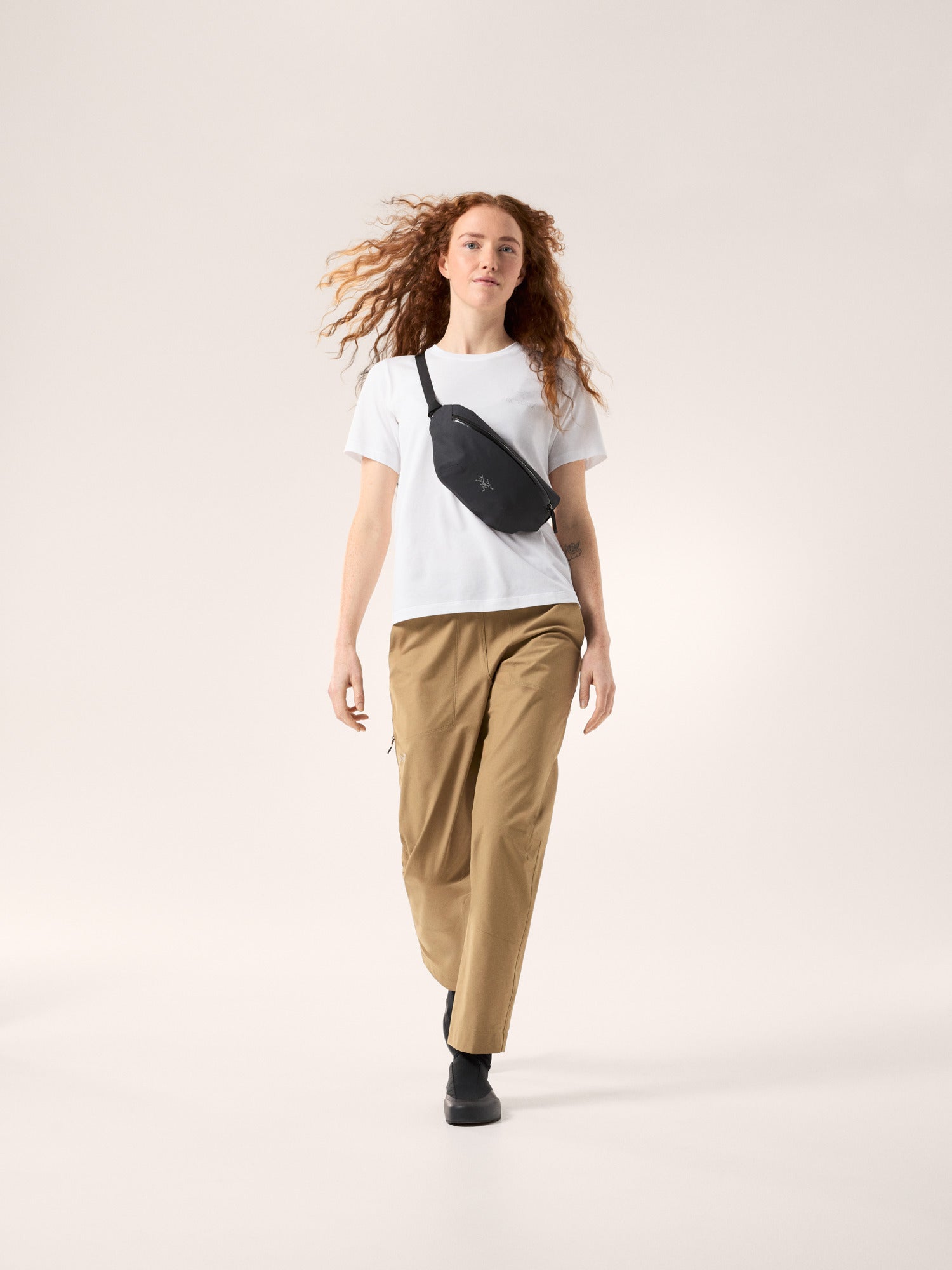 Kragg SL Cotton Emblem Crew Shirt SS Women's