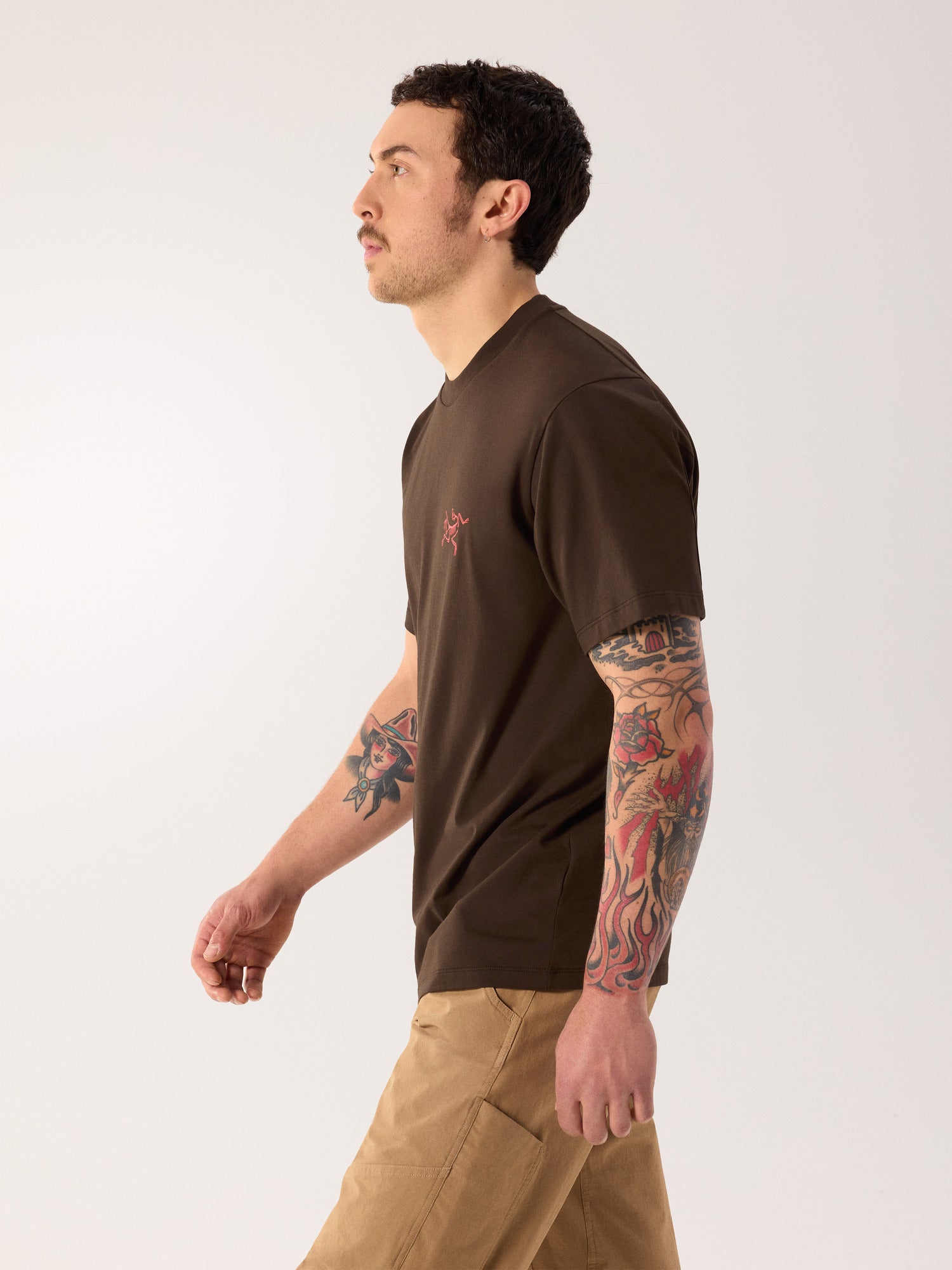 Kragg SL Cotton Shirt SS Men's