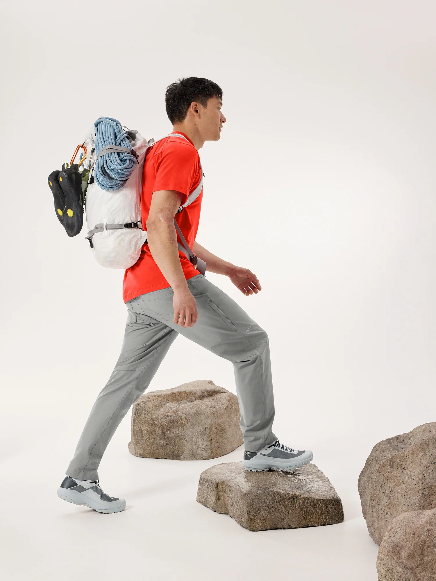 Kragg SL Cotton Bird Word Shirt SS Men's