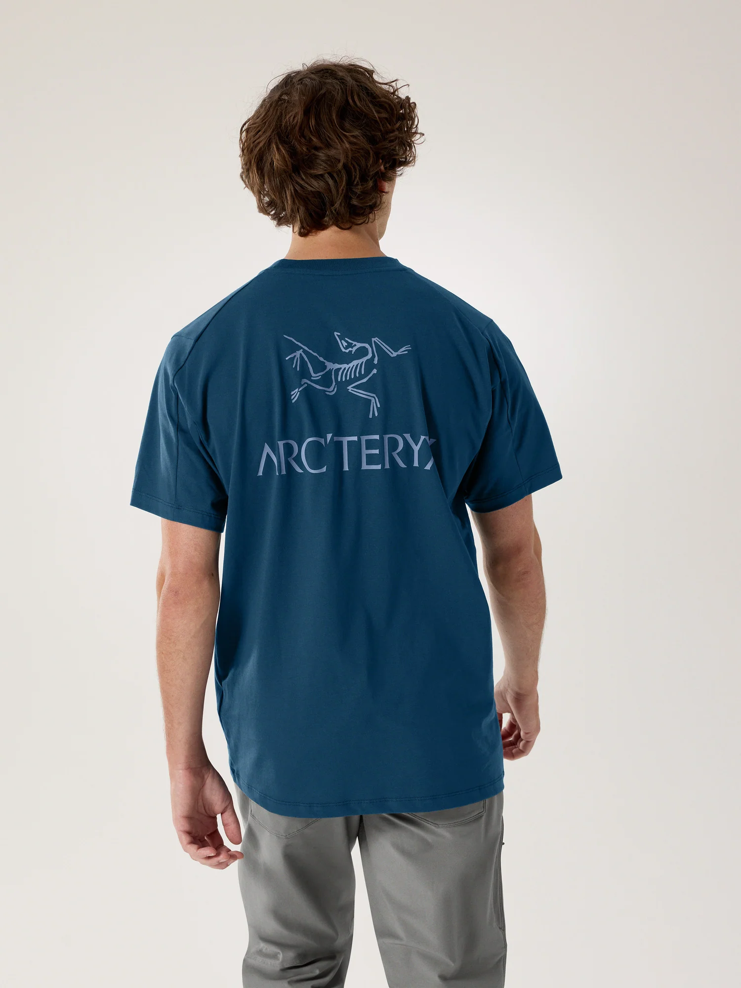 Kragg SL Cotton Bird Word Shirt SS Men's