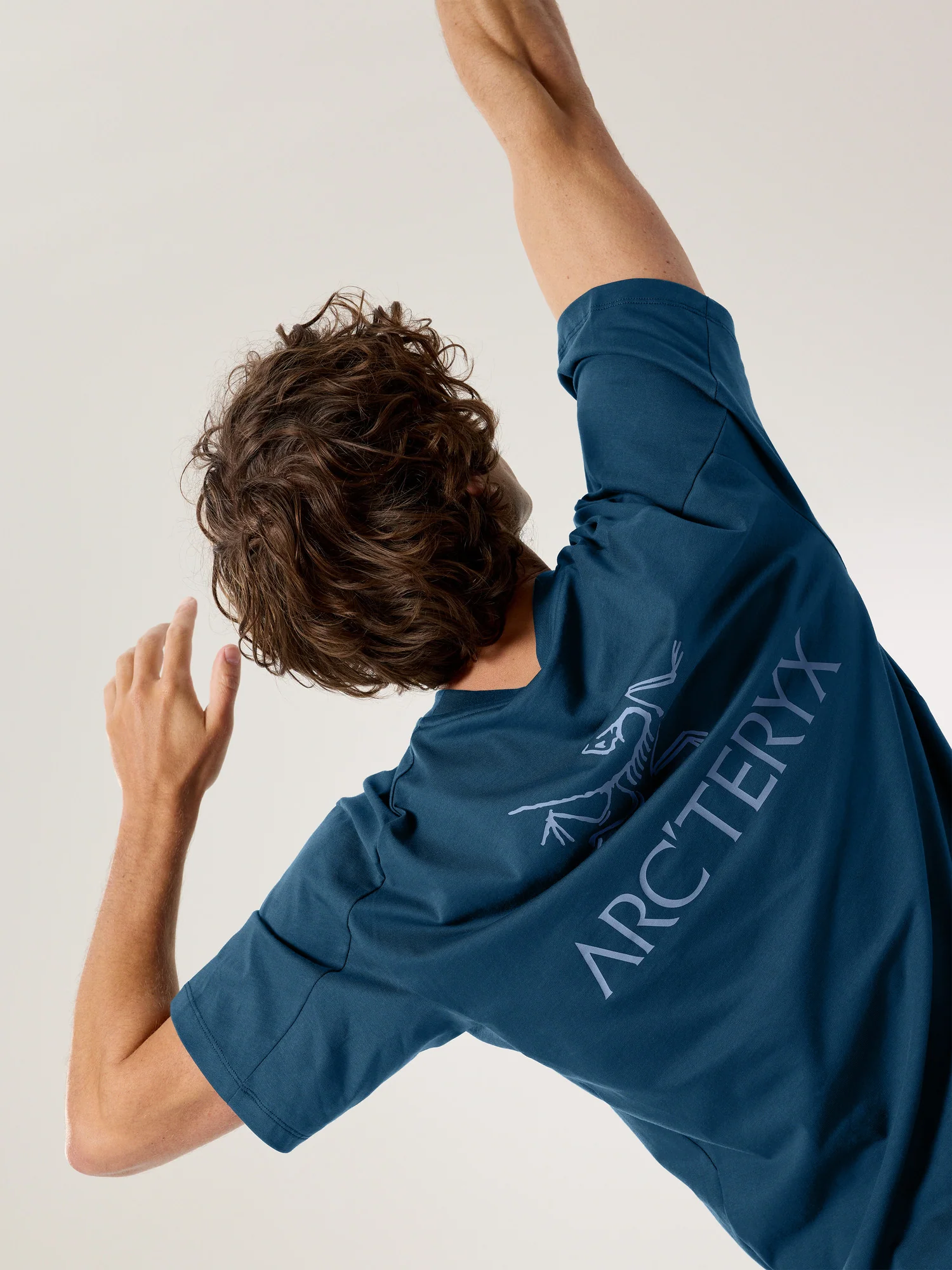 Kragg SL Cotton Bird Word Shirt SS Men's