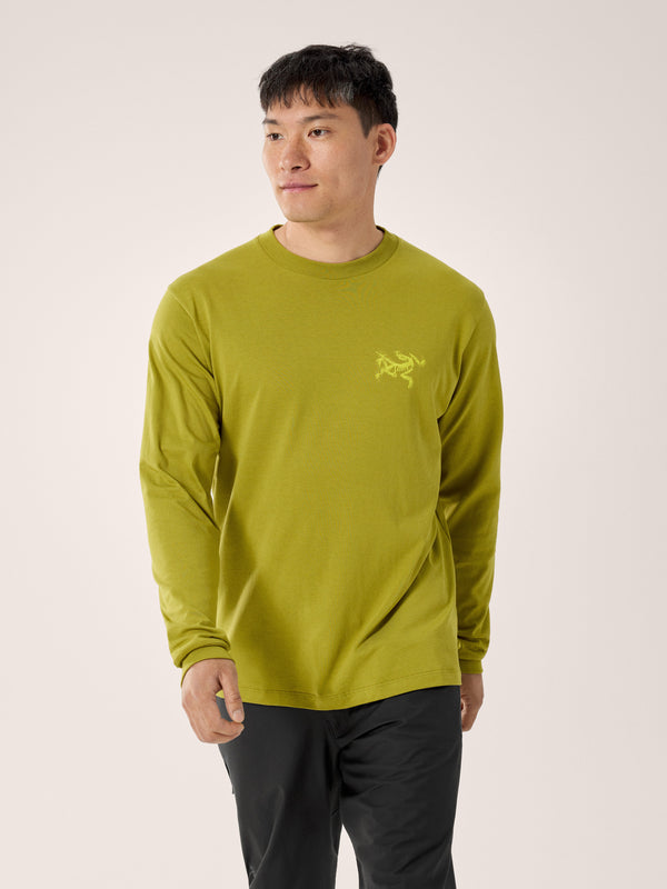 Kragg SL Cotton Bird Tile Shirt LS Men's