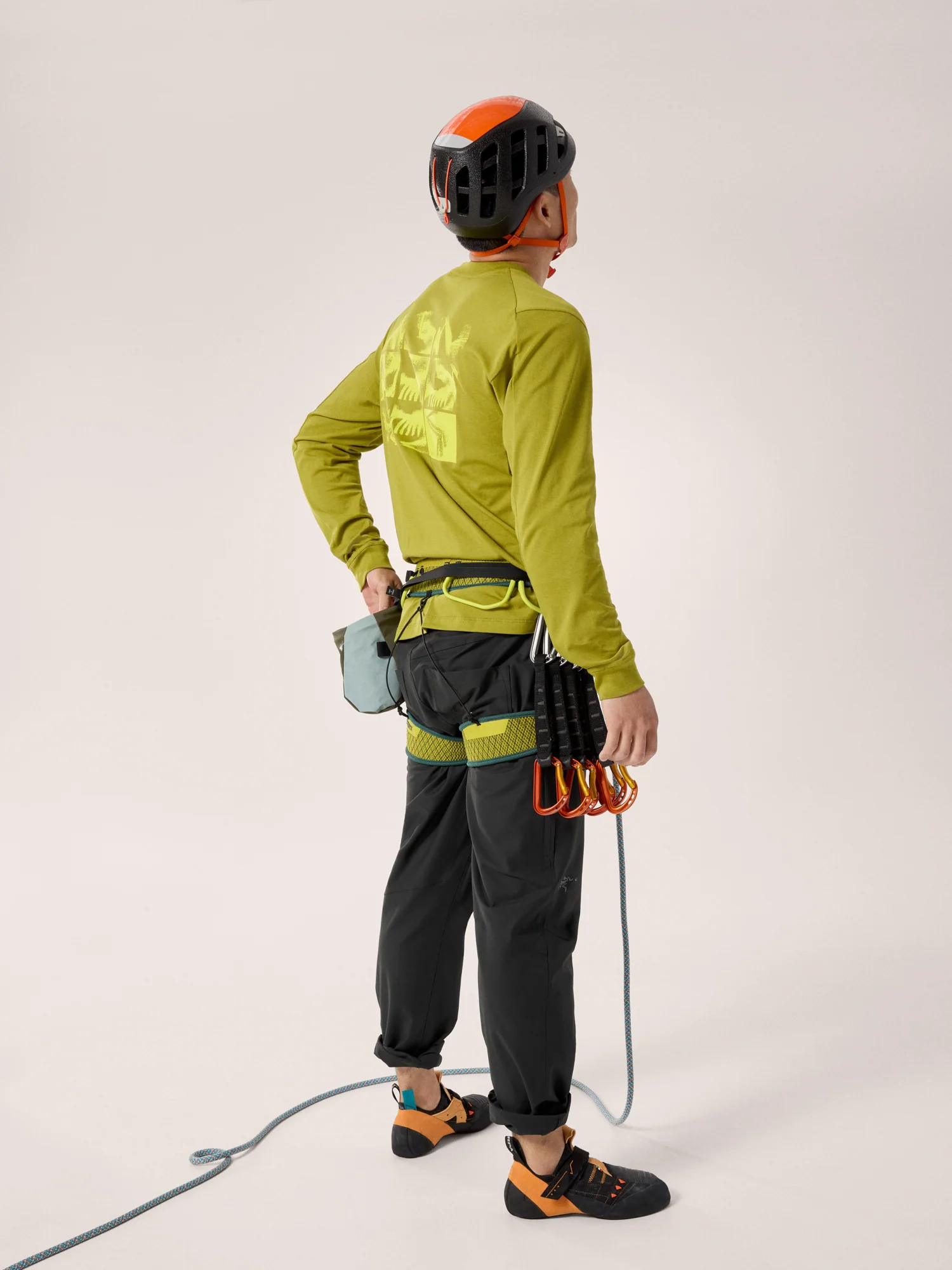 Kragg SL Cotton Bird Tile Shirt LS Men's