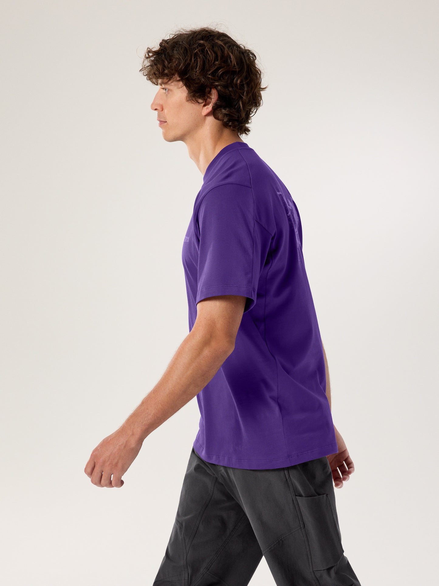 Kragg SL Cotton Blurred Bird Shirt SS Men's