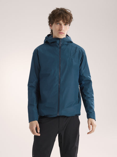 Arc'teryx Men's Weather resistant Solano Hoody Blue Green