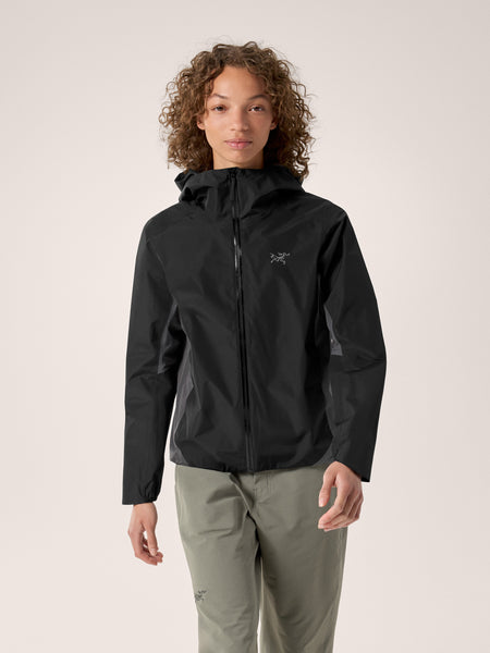 Arc'teryx Women's Weather resistant Solano Hoody Dark Grey – Black