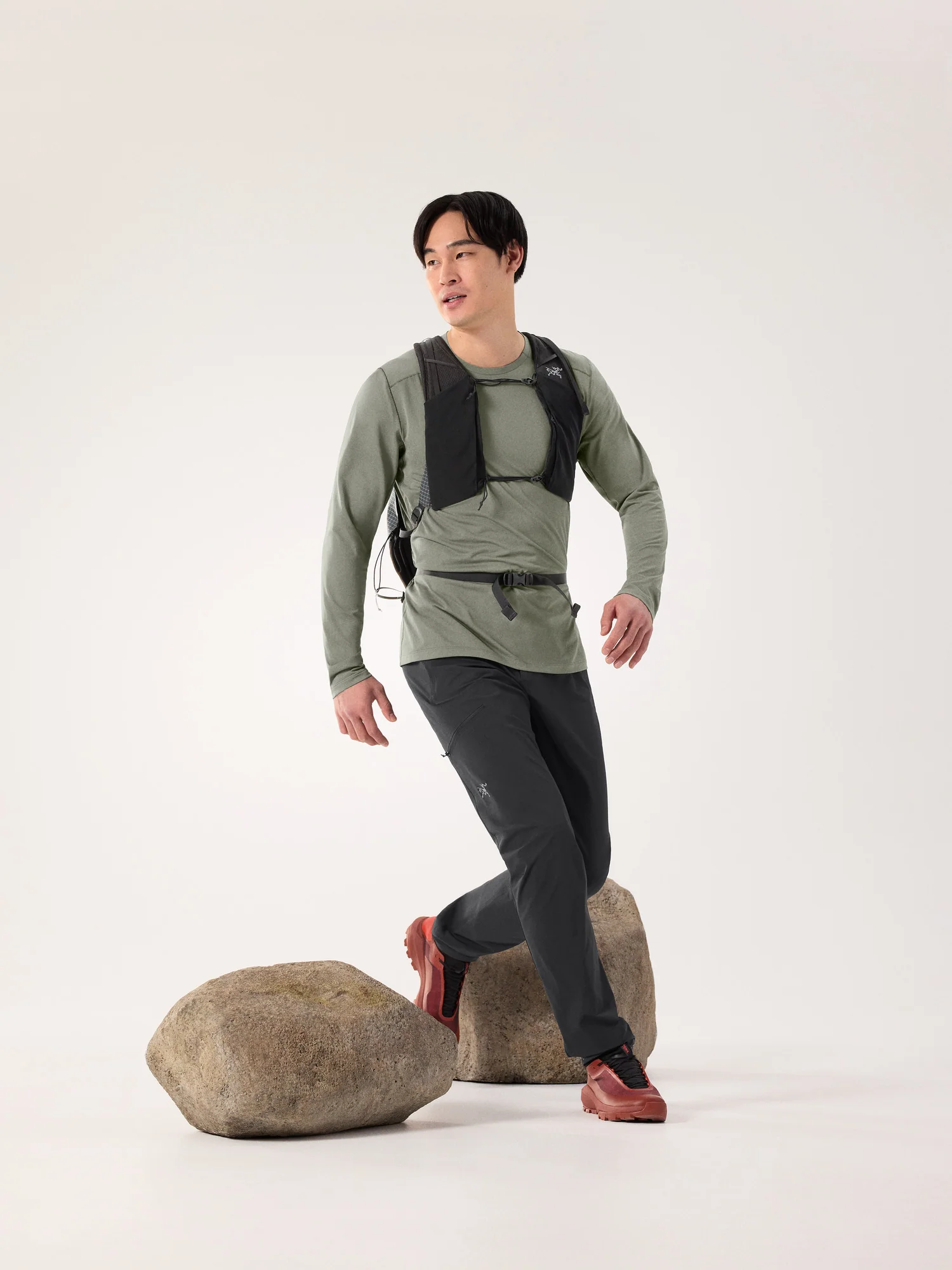 Cormac Crew Neck Shirt LS Men's