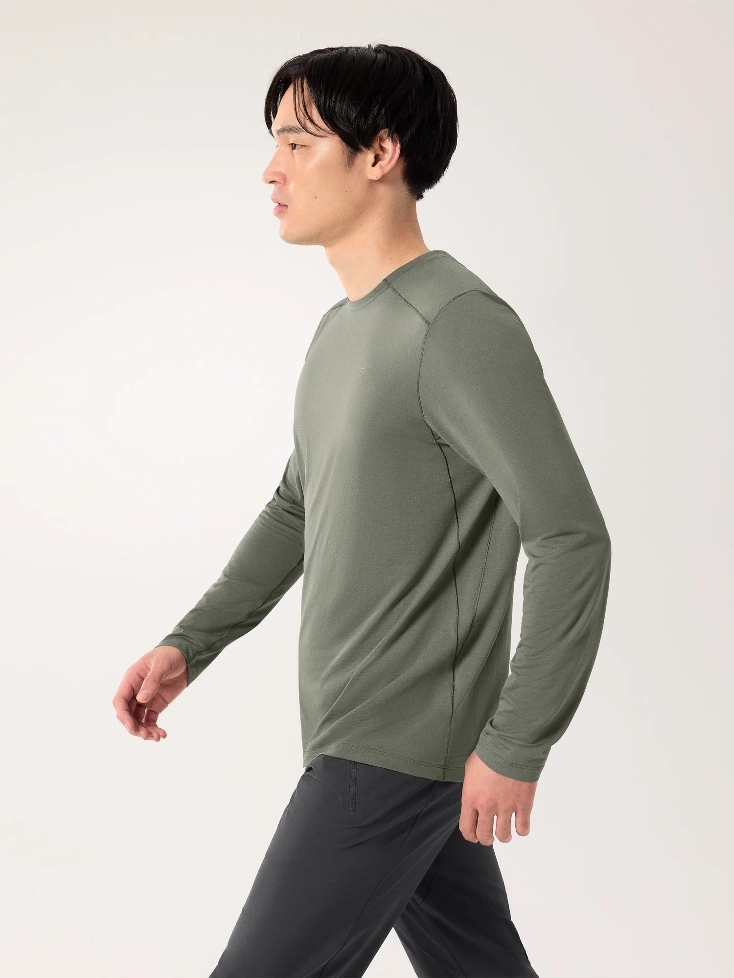 Cormac Crew Neck Shirt LS Men's