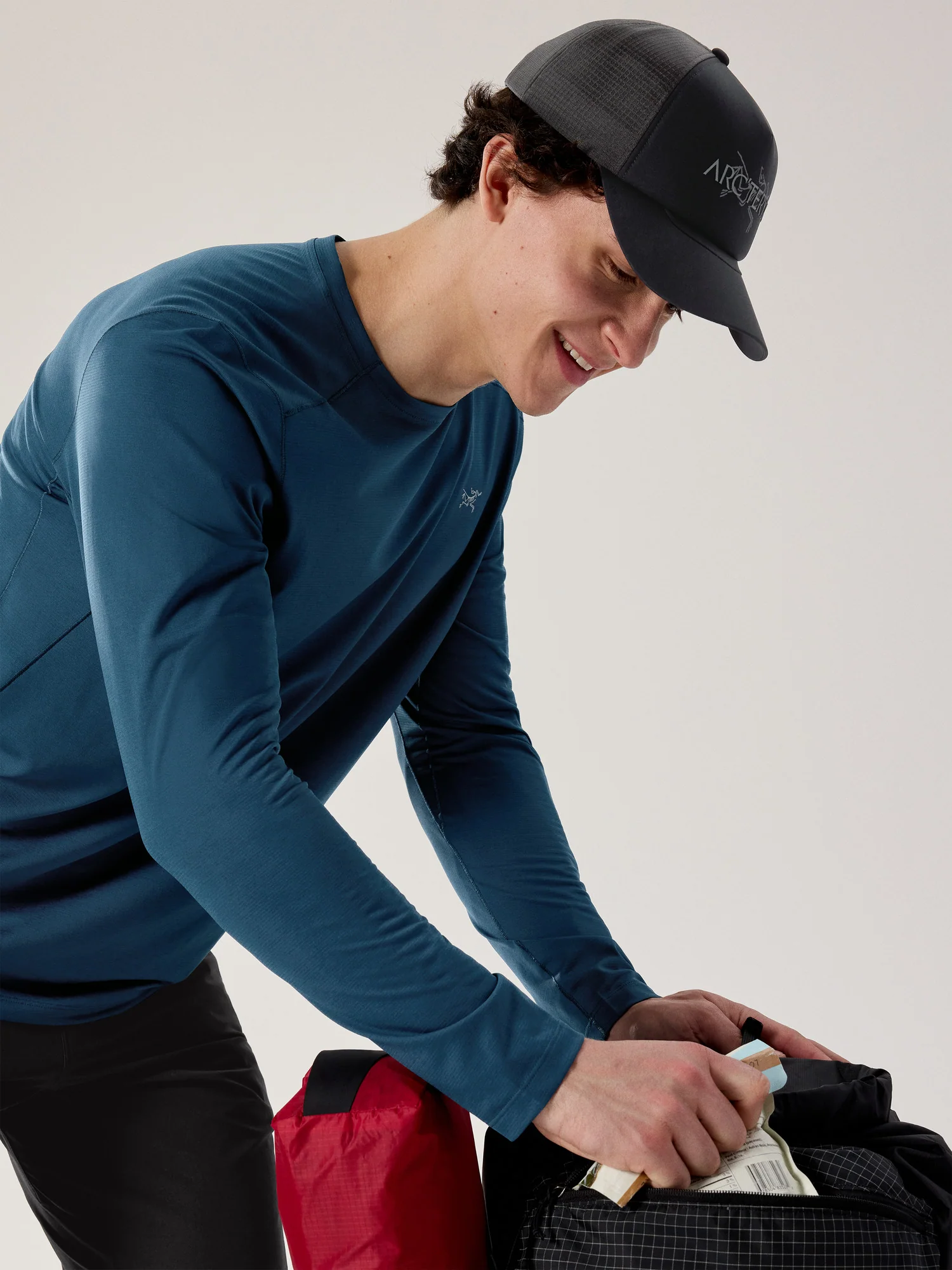 Cormac Crew Neck Shirt LS Men's