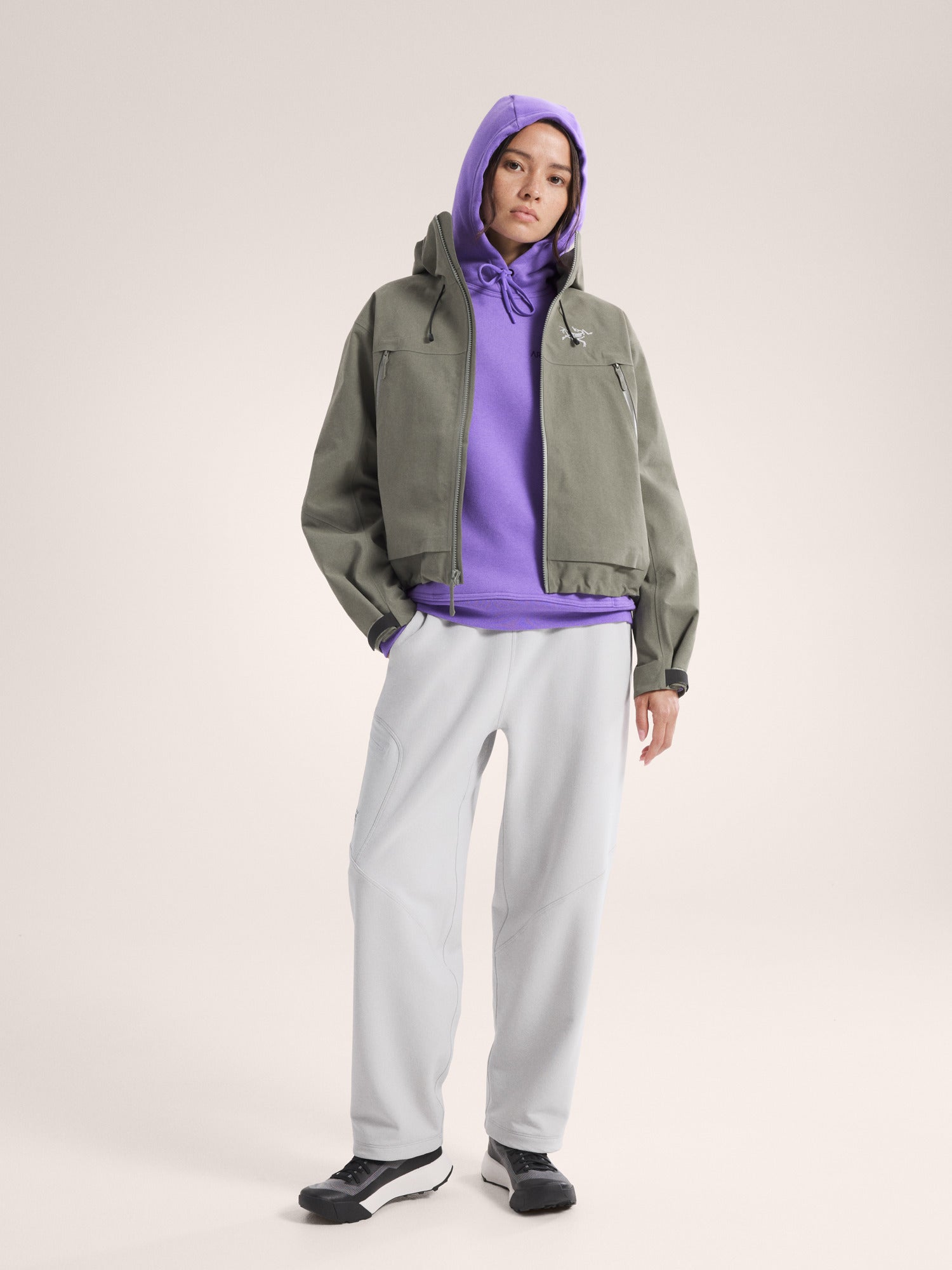 Emblem Fleece Hoody Women's